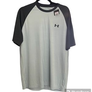 Under Armour Training Shirt Loose Blue - Size Large